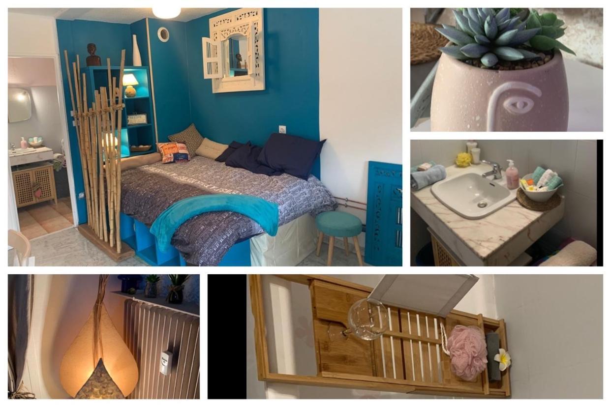 Luxurious Studio In Cannes 450M From Sea With Terrace And Air Conditioning And Private Parking Zewnętrze zdjęcie
