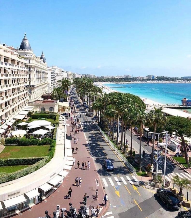 Luxurious Studio In Cannes 450M From Sea With Terrace And Air Conditioning And Private Parking Zewnętrze zdjęcie