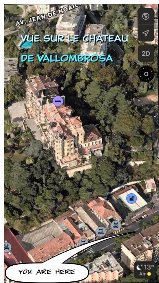Luxurious Studio In Cannes 450M From Sea With Terrace And Air Conditioning And Private Parking Zewnętrze zdjęcie